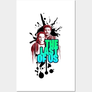 the last of us tv series " TLOU " tshirt sticker etc. design by ironpalette Posters and Art